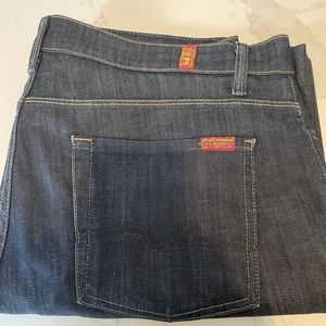 7 for all mankind jeans- dark blue